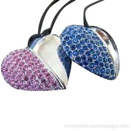 USB Flash Drives with Heart-shaped Jewelry, 1 to 64GB Memory Capacity Range